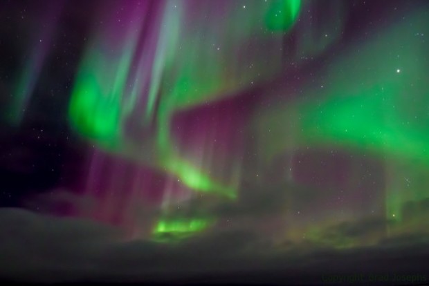 Purple Aurora, northern lights, aurora borealis,