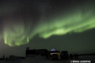 aurora domes, churchill, Manitoba canada